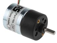 1271-12-21 McLennan Servo Supplies Geared DC Geared Motor, 12 V dc, 2.5 Ncm, 80 rpm, 4mm Shaft Diameter