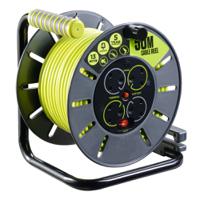 889-2504 RS PRO 50m 4 Socket Type G - British Cable Reel Open Reel, 240 V