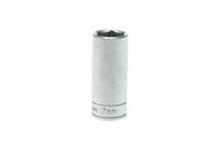 m380617-c Teng Tools 3/8 in Drive 17mm Deep Socket, 6 point, 45.5 mm Overall Length