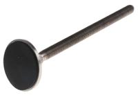 a087003 Nu-Tech Engineering M12 Stainless Steel Adjustable Foot, 750kg Static Load Capacity 10° Tilt Angle