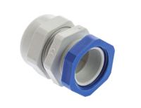z6122000r SIB WADI-TEC Series Grey PA 6 Cable Gland, M20 Thread, 7mm min., 12mm max., IP68