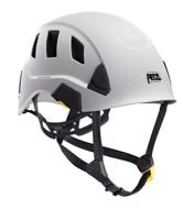 a020ba00 Petzl STRATO VENT White Safety Helmet with Chin Strap, AdjustableVentilated
