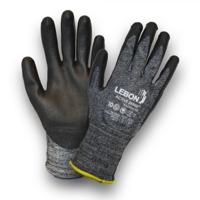 easyfitsd-9 Lebon Protection EASYFIT/SD Grey Elastane Elastane Cut Resistant Gloves, Size 9, Polyurethane Coating