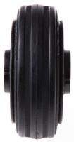 13104 LAG Black Rubber Quiet Operation, Shock Absorbing Trolley Wheel, 50kg