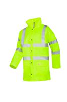 f0842 Sioen Uk Yellow Unisex Hi Vis Winter Jacket, L