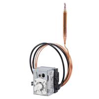 60203181-671-000-00-2000-40-10-6-40-13-460-707 Jumo Capillary Thermostat, 130°C Max, NC, Automatic Reset, Panel Mount
