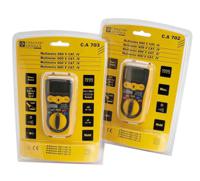 p01191740z Chauvin Arnoux CA 703 Handheld Digital Multimeter, 200mA ac Max, 200mA dc Max, 600V ac Max