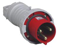 2cma166816r1000-3125p6w Amphenol Industrial, Tough & Safe IP67 Red Cable Mount 3P + E Industrial Power Plug, Rated At 125A, 415 V