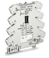 857-531 WAGO Signal Conditioner, Current, Voltage Input, Digital, Relay Output, 24V dc Supply