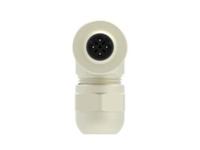 t4113511041-000 TE Connectivity Circular Connector, 4 Contacts, Cable, M12 Connector, Plug, Male, IP67, T411 Series