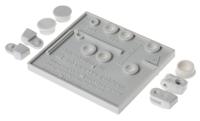 19008201 Spelsberg, 190 Glass Fibre Reinforced PC Terminal Block Housing IP66, Surface Mount or Wall Mount