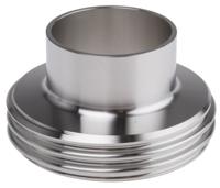918-6201 RS PRO Stainless Steel Pipe Fitting, Straight Circular Fitting 32mm