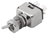 02-17312-21 EOZ Rotary Switch, Panel Mount, On-On, SPDT, Solder Terminal, 12 V dc, 220V ac