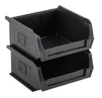 550-319 Conductive Plastic ESD Bin 90mm (L) 100mm (W) 50mm (H)