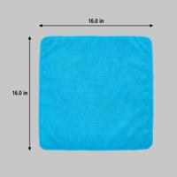 1820583 Rubbermaid Commercial Products HYGEN MF R-40 Cloth Blue Microfibre Cloths for Wet/Dry, Case of 24