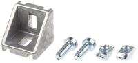 3842523528 Bosch Rexroth M6 Angle Bracket, Connecting Component, Strut Profile 30 mm, Groove Size 8mm