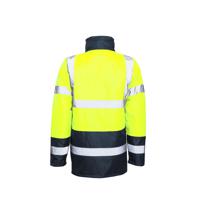 hvneoyl Active Gear HVNEOY Navy/Yellow Unisex Hi Vis Jacket, L
