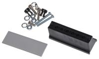 543-172 RS PRO Grey Aluminium Front Panel, 3U, 8HP