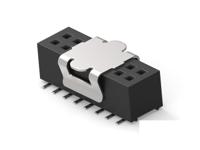 1mm-r-d08-vs-00-f-trp TE Connectivity 1MM-R Series Vertical Board Mount PCB Socket, 16-Contact, 2-Row, 1mm Pitch, Surface Mount Termination