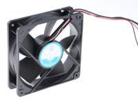 619-6523 RS PRO Axial Fan, 12 V dc, DC Operation, 203.9m³/h, 4.8W, 600mA Max, 120 x 120 x 32mm