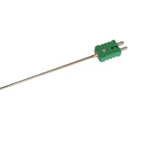 282-1k-3-0300s Electrotherm282 Type K Thermocouple 300mm Length, 3mm Diameter, 0°C → +1000°C