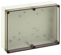 11101201 Spelsberg TK PS Series Grey Polystyrene Enclosure, IP66, Transparent Lid, 360 x 254 x 111mm