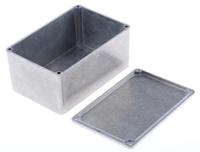 1590t Hammond 1590 Series Natural Die Cast Aluminium Enclosure, IP54, Natural Lid, 120 x 80 x 59mm