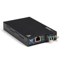 et91000sm10 StarTech.com LC, RJ45 Media Converter, Single Mode, 10/100/1000Mbit/s, Half/Full Duplex 10km