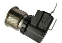 175-8193 RS PRO Push Button Switch, Momentary, Panel Mount, 22.2mm Cutout, SPST, 250 / 125V ac, IP67