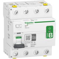 a9z64463 Schneider Electric iID RCCB, 63A, 4 Pole, 300mA, Type B-SI, 400V ac
