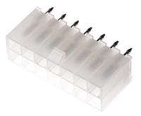39-28-1143 Molex Mini-Fit Jr Series Vertical Through Hole PCB Header, 14 Contact(s), 4.2 mm Pitch, 2 Row, Shrouded