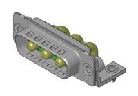 fm3w3p-1343-1731070641 FCT from Molex 173107 3 Way Right Angle D-sub Connector Socket, 6.86mm Pitch, with 4-40 Screw Locks