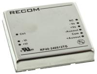 rp40-240512tg Recom RP40-G DC-DC Converter, 5V dc/ 6 A, ±400mA Output, 18 → 36 V dc Input, 40W, Through Hole, +85°C Max Temp