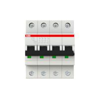 2cds254001r0134-s204-c13 ABB System Pro M Compact S200 MCB, 4P, 13A Curve C, 400V AC, 6 kA Breaking Capacity