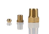 36050418 Norgren ENOTS Series Straight Threaded Adaptor, G 3/8 Male to Push In 6 mm, Threaded-to-Tube Connection Style