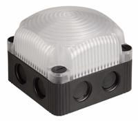85348055 Werma BWM 853 Series Clear Steady Beacon, 24 V dc, Base Mount, LED Bulb, IP66, IP67