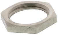 d4009108 SIB Nickel Nickel Plated Brass Cable Gland Locknut, PG9 Thread