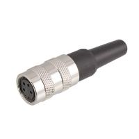 132-107 RS PRO Industrial Circular Connector, 4 Contacts, Cable, M16 Connector, Plug, Female, IP67