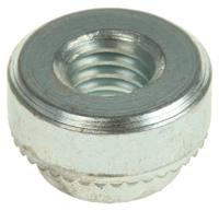 505-252 Hank Zinc plated & clear Passivated Steel Rivet Bush, M6