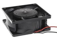 8318 ebm-papst 8300 Series Axial Fan, 48 V dc, DC Operation, 54m³/h, 3W, 75mA Max, IP20, 80 x 80 x 32mm