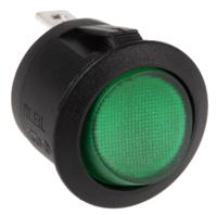 273-312 RS PRO Illuminated SPST, On-Off Rocker Switch Panel Mount