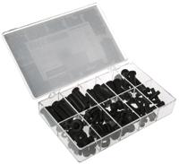 639-60000-hot-kit-pvc-fr-bk HellermannTyton Black PVC Cable Grommet Kit 639-60000 HOT Kit-PVC-FR-BK