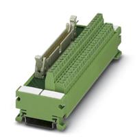 2962609 Phoenix Contact 40-Contact Male Interface Module, Flat Ribbon Cable Connector, DIN Rail Mount, 1A