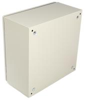 775-5325 RS PRO Steel Wall Box, IP66, 400 mm x 400 mm x 210mm