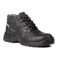 9agh010037 Coverguard 9AGH010 Black Steel Toe Capped Unisex Safety Shoe, UK 4, EU 37