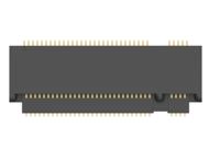 1-2199119-5 TE Connectivity Right Angle Edge Connector, 67-Contacts, 0.5mm Pitch, 2-Row