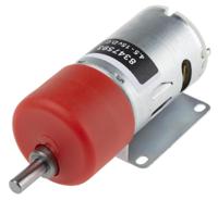 834-7593 RS PRO Brushed Geared DC Geared Motor, 19.8 W, 12 V dc, 29 Ncm, 12048 rpm, 6mm Shaft Diameter