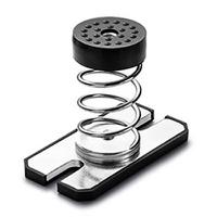 629-700 RS PRO Cylindrical M8mm Anti Vibration Mount, Spring Mount with 200daN Compression Load