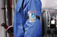 841419 Durable Transparent PVC Badge holder With Arm Strap