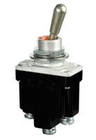 1tl1-7 Honeywell Toggle Switch, Bushing Mount, (On)-Off-(On), SPDT, Screw Terminal, 125V ac